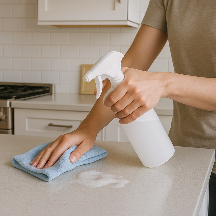 all-purpose cleaner used on kitchen counter