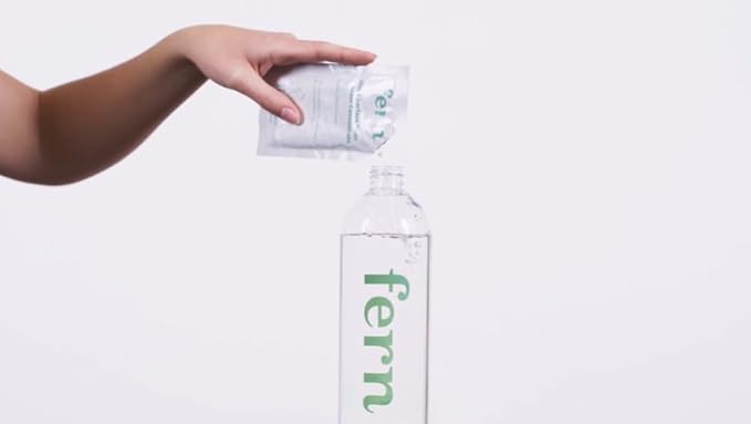 Fern Multi-Surface & Complete Floor Care Solution with 24oz Forever Spray Bottle and 4 Eco-Friendly Concentrate Packets for a Sparkling Clean Home.