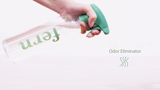 Fern Multi-Surface & Complete Floor Care Solution with 24oz Forever Spray Bottle and 4 Eco-Friendly Concentrate Packets for a Sparkling Clean Home.