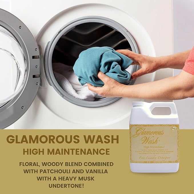 Tyler Laundry Detergent - High Maintenance 128 Fluid Ounce/with Dryer Sachet Single Pouch xL