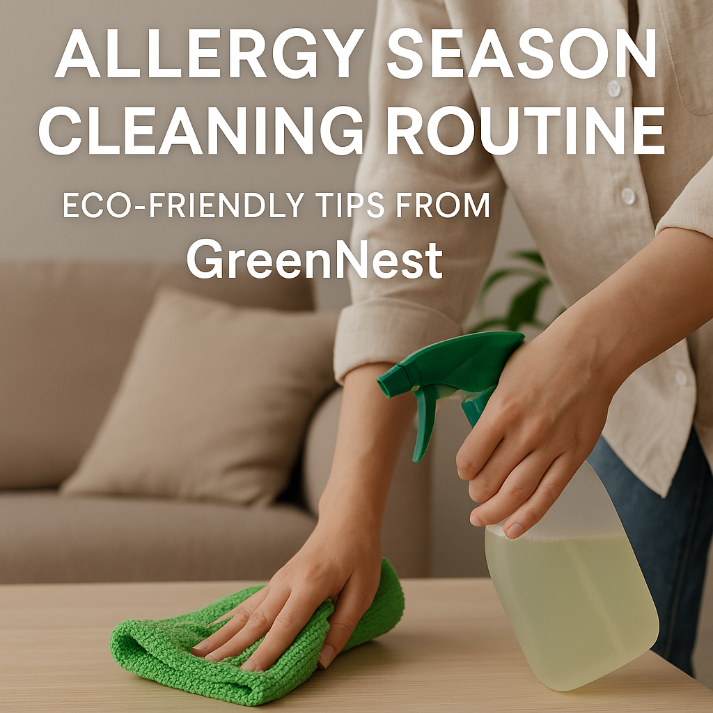 Allergy Season Cleaning Routine: Eco-Friendly Tips from GreenNest