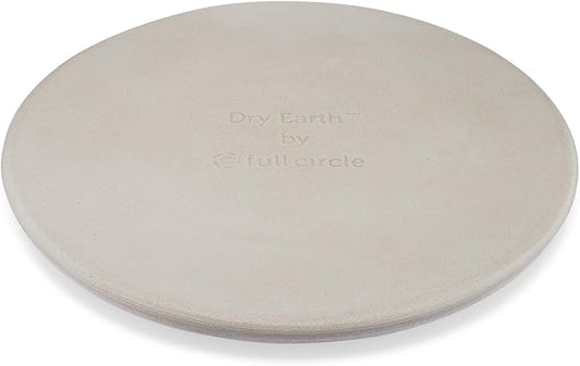 Full Circle Refill Component - Dry Earth Disk for Scrub Queen Toilet Brush, Diatomaceous Earth Disk for Mold & Mildew Prevention
