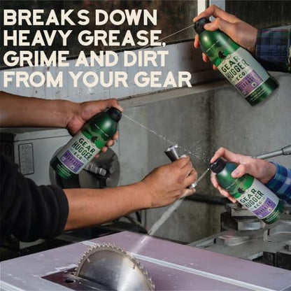 Degreaser - Eco-Friendly (11 oz, Pack of 3), Degreaser Cleaner Spray - Oven Cleaner, Grill Cleaner & Brake Cleaner, Dissolves Grease & Grime - Plant-Based, No Petroleum, Non-Toxic, No PTFE