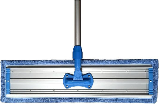 Real Clean 24 Inch Premium Microfiber Wet Mop Pads for Commercial Microfiber Mops (Pack of 2)