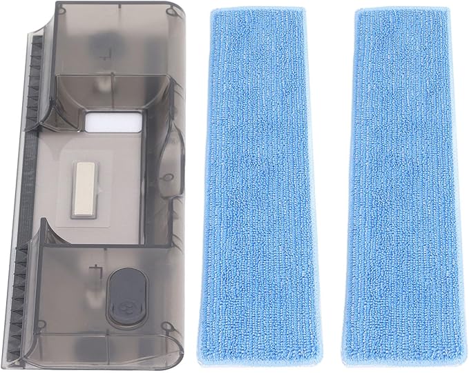 Vacuum Cleaner Replacement Water Tank, ABS Stable Performance Vacuum Cleaner Parts Efficient Easy Installation with 2 Mop Pads for Vacuum Cleaner