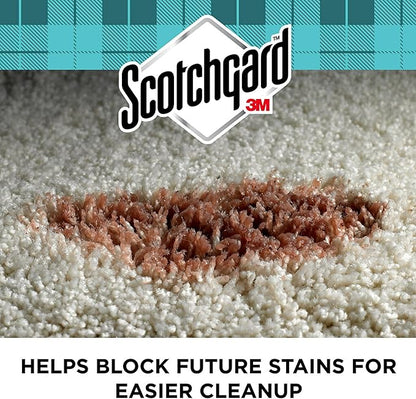 Scotchgard Rug & Carpet Cleaner, Fabric Cleaner Blocks Stains, Cleaning Sprays Make Cleanup Easier, 16.5 oz