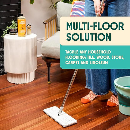 Aunt Fannie's Floor Bundle: Hardwood Floor Cleaner, Multi-Surface Vinegar Cleaner, and Carpet Refresher