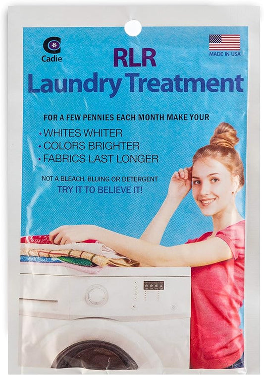 RLR Natural Laundry Detergent Powder – Whitens, Brightens, Refreshes Baby Cloth Diaper Detergent, Musty Towels, Workout Clothes - Non-toxic, Fragrance-Free For Sensitive Skin (Pack of 3)